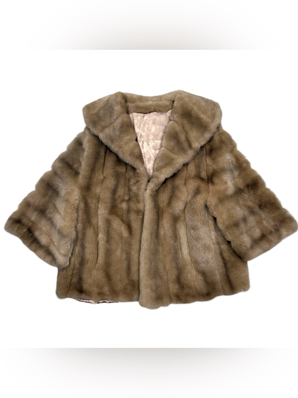 Vintage 70s/80s Sears Faux Fur Jacket S/M